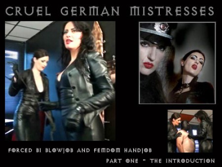 cruel german mistresses - The  Bi Blowjob And Femdom Handjob Part 1 The Introductio